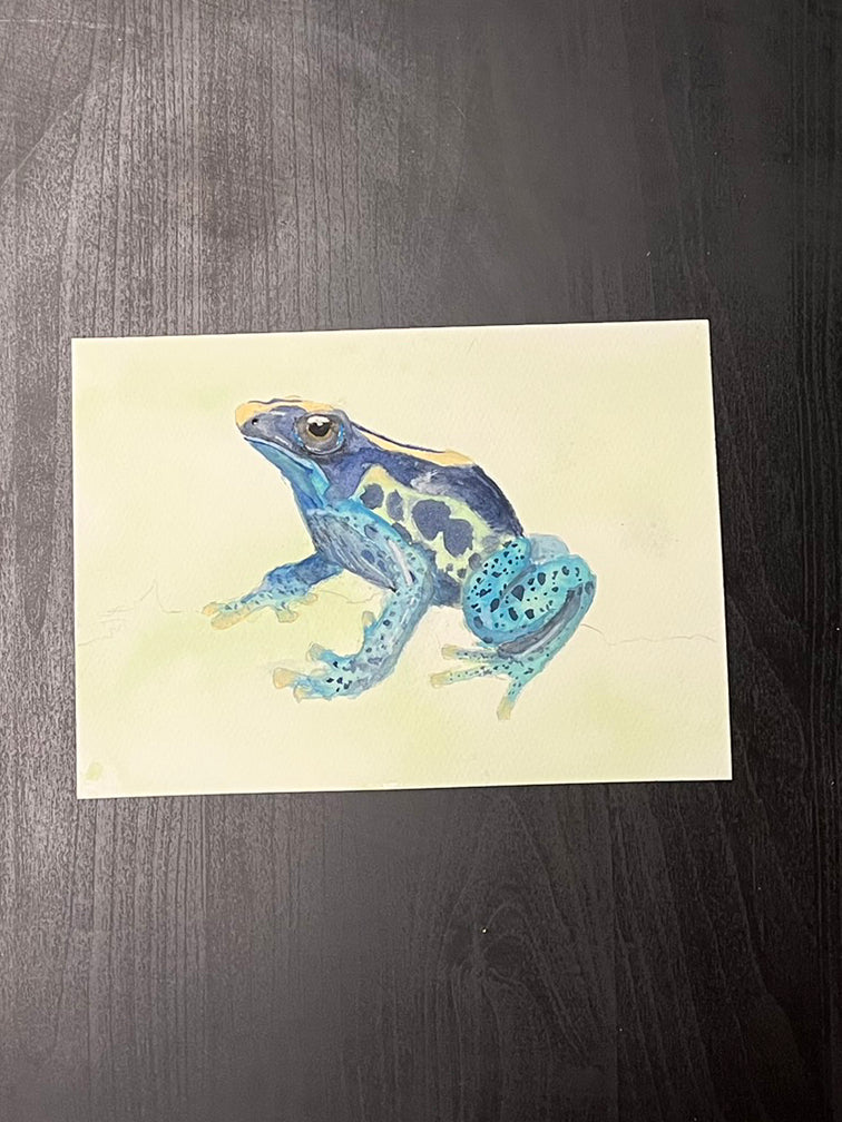Blue frog