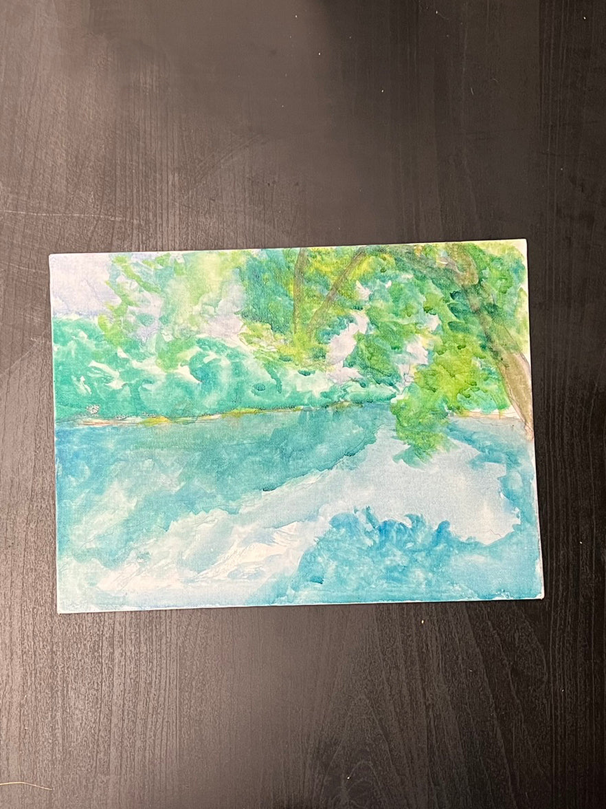 behind a bridge in pottstown